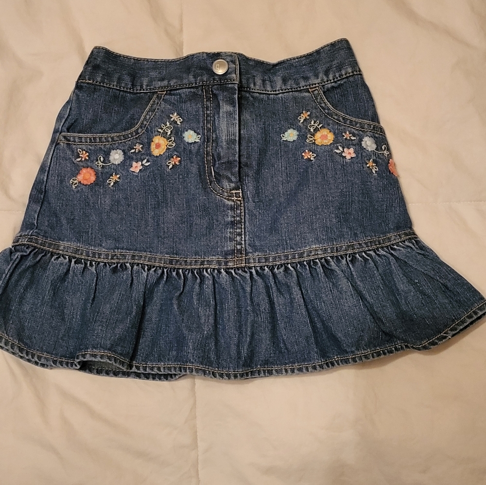 Gymboree jean skort